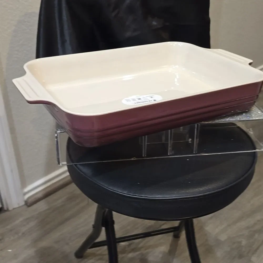 Le Creuset 32cm Ceramic Rectangular Baking Dish- Fig